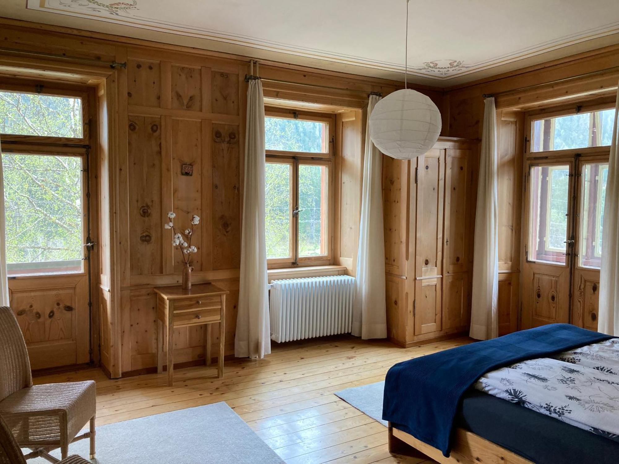 Ferienwohnung Felsenhaus Alvaneu Exterior foto